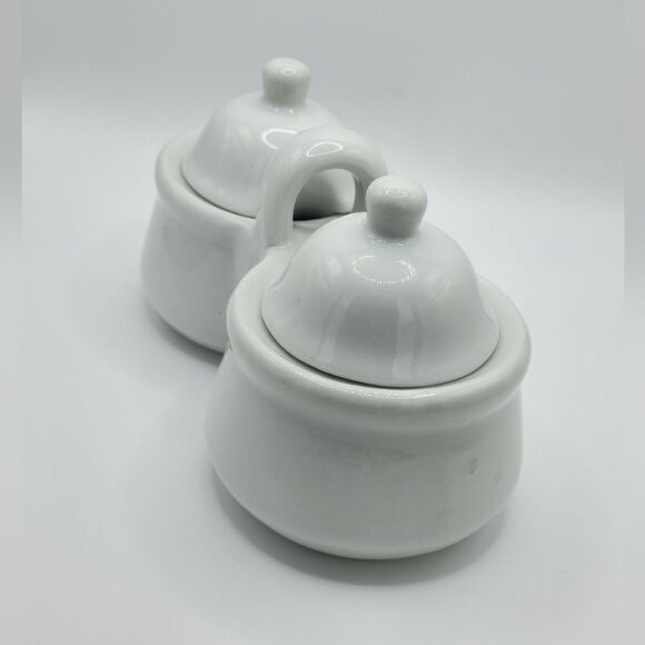 Vintage ceramic condiment server - Picture 2 of 7